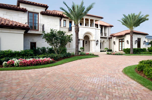 Permeable Paver Driveway in Lookout Mountain, GA